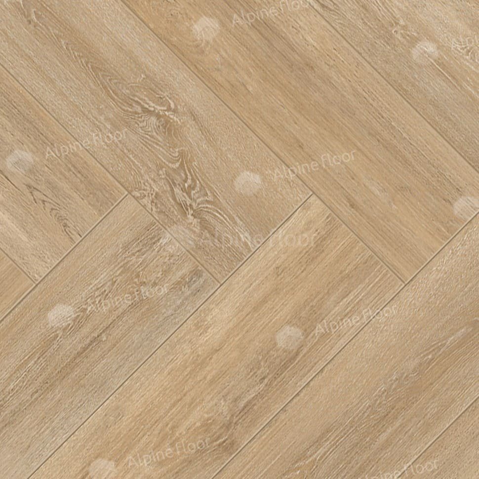 Ламинат "Alpine Floor" Herringbone Дуб Фландрия (606*101*8 мм) — купить в Москве