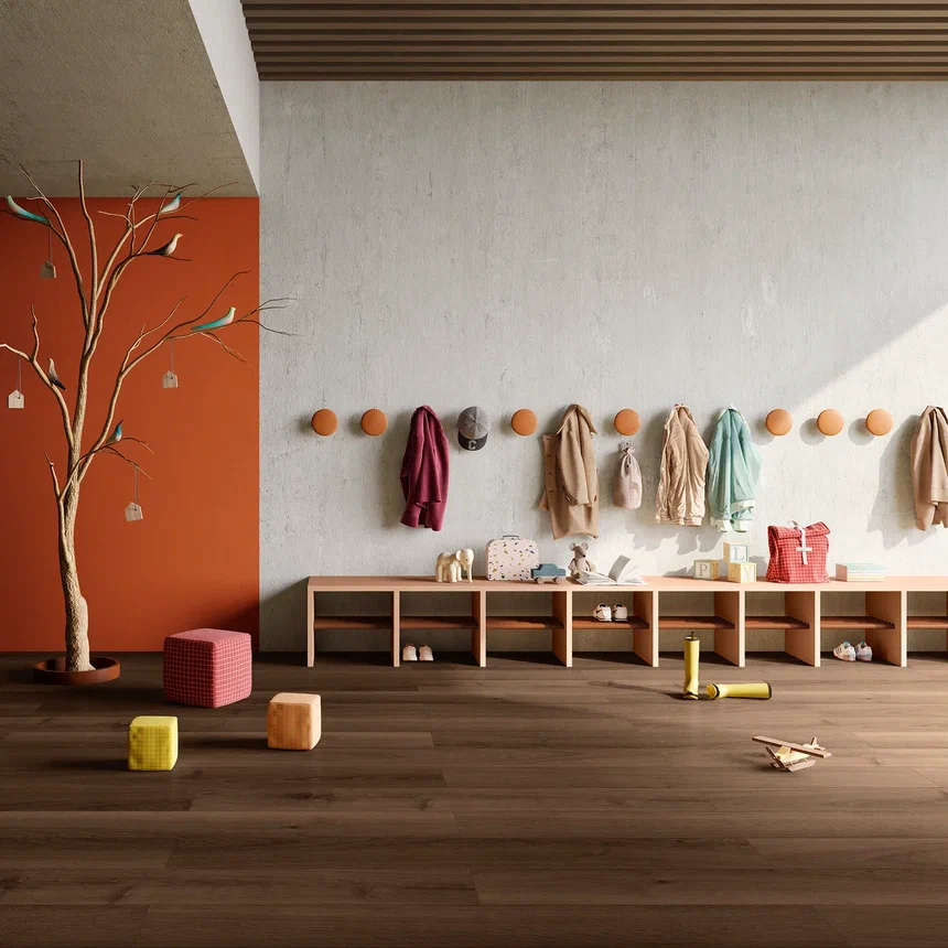 SPC ламинат "Invictus" Highland Oak Chocolate (1213*178*6мм) — купить в Москве