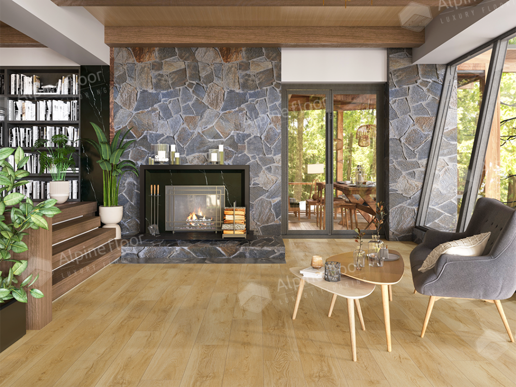 SPC ламинат "Alpine Floor" Жардин (1220*183*4 мм) — купить в Москве