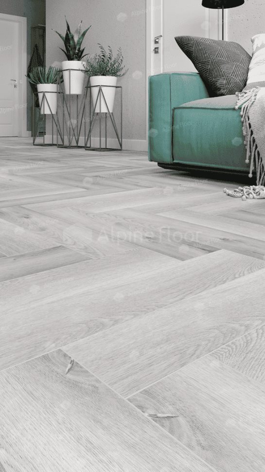 Виниловый ламинат "Alpine Floor" Parquet Light Дуб Лейтена (600*125*4 мм) — купить в Москве