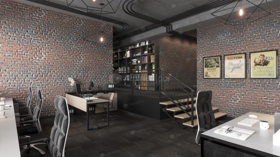 Виниловая плитка "Alpine Floor" Light Stone Ларнака (608*303*2,5 мм) — купить в Москве