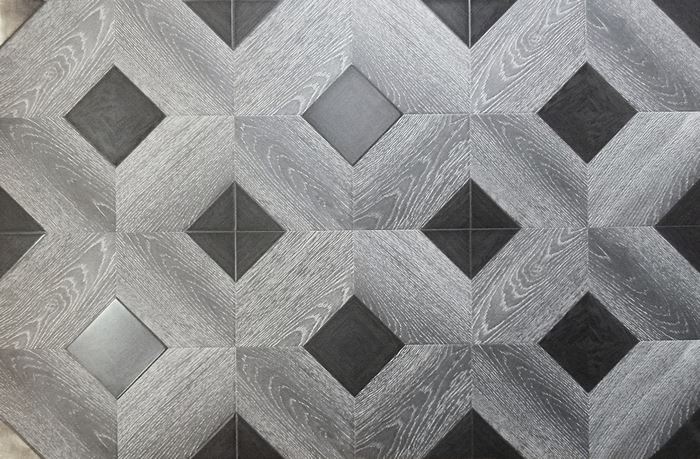 Ламинат "Profield" Parkett Барокко серебристый (1200*400*8) — купить в Москве