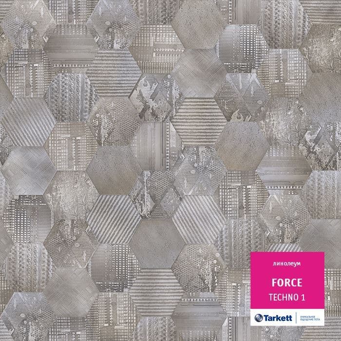 Линолеум полукоммерческий "Tarkett" Force Techno 1 (4м) — купить в Москве