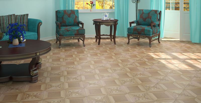 Ламинат "Profield" Parkett Коллаж светлый (1200*400*8) — купить в Москве