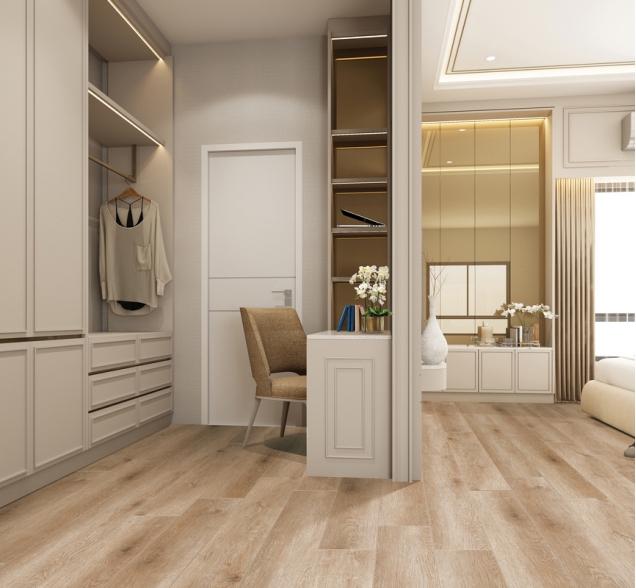 SPC ламинат "CronaFloor" Nano 4V Дуб Бремен (1200*180*3,5 мм) — купить в Москве