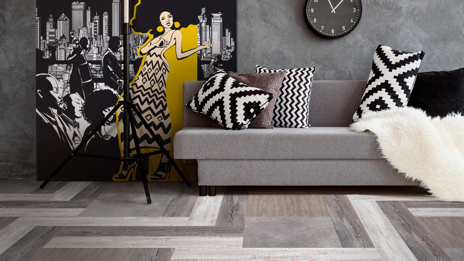 Виниловая плитка "Tarkett" Blues Brighton (457,2*457,2*3 мм) — купить в Москве