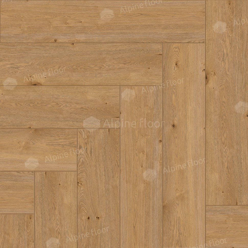 Виниловый ламинат "Alpine Floor" Parquet Light Дуб Хатиса (600*125*4 мм) — купить в Москве