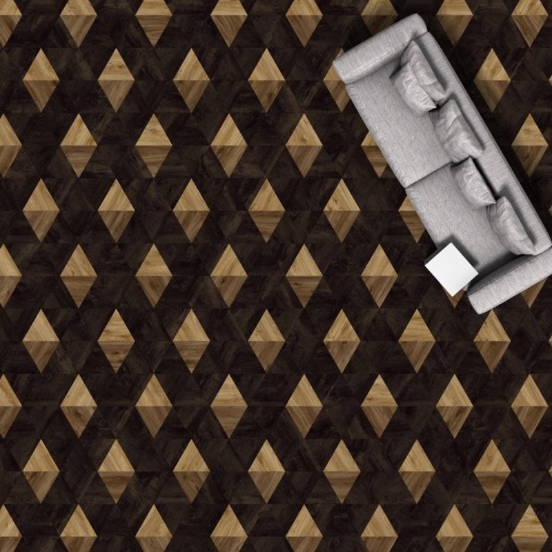 Виниловая плитка Triangles 363 (452,64*392*2,5 мм) — купить в Москве