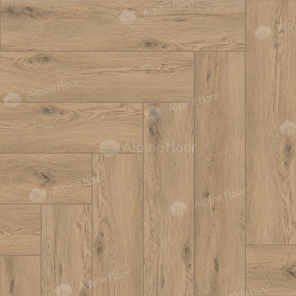 Виниловый ламинат "Alpine Floor" Parquet Light Дуб Алиот (600*125*4 мм) — купить в Москве