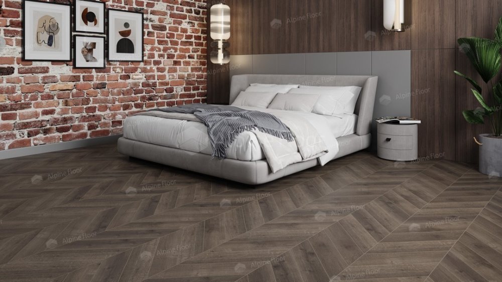 LVT плитка "Alpine Floor" Дуб Антарес (555*127*2,5 мм) — купить в Москве