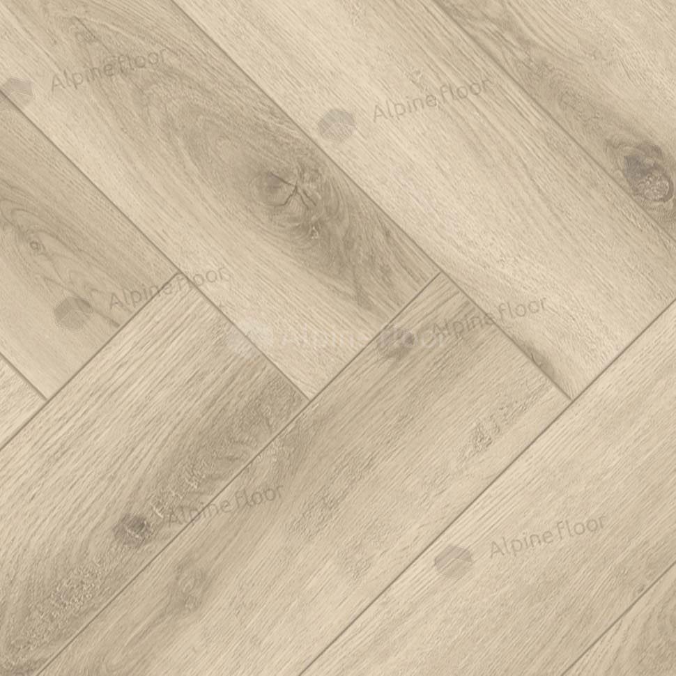 Ламинат "Alpine Floor" Herringbone Дуб Орлеан (606*101*8 мм) — купить в Москве