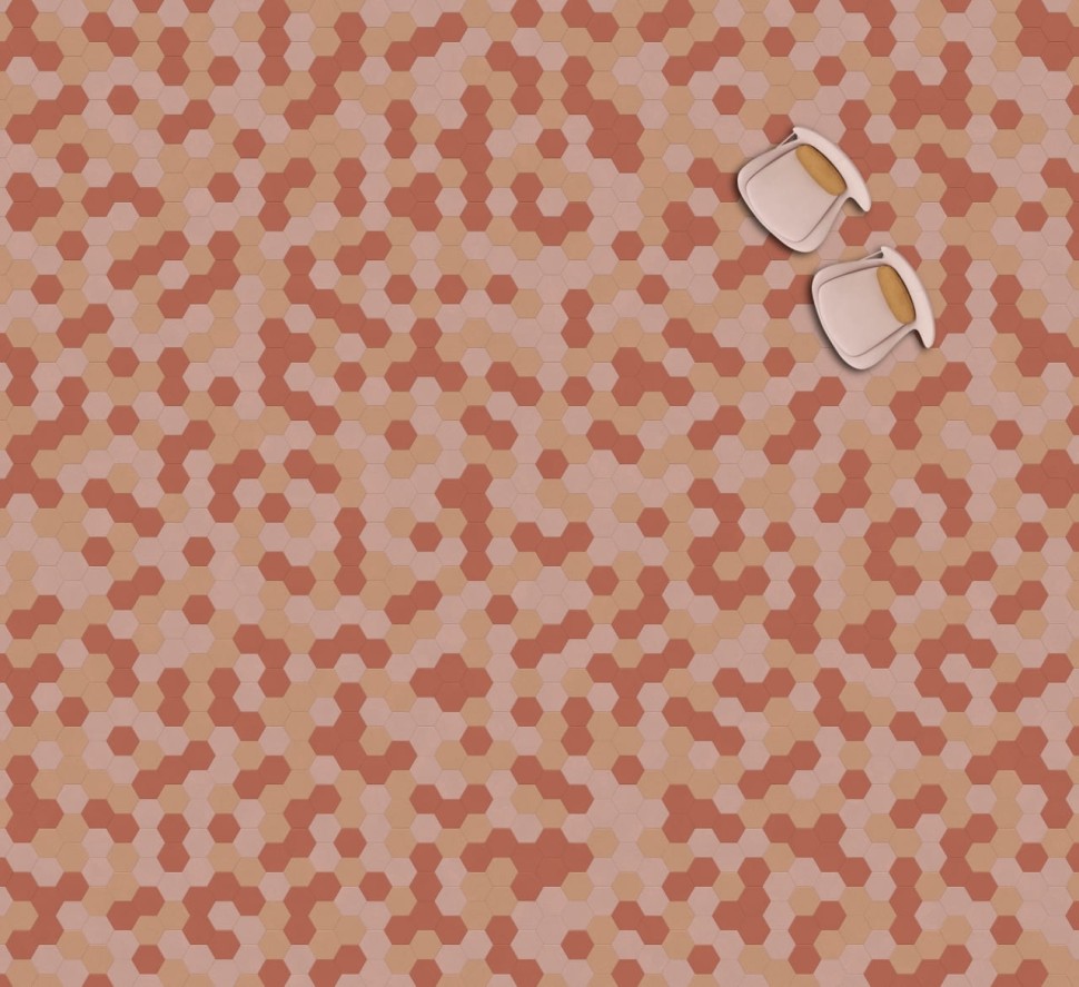 Виниловая плитка "Moduleo" Moods Hexagon 347 (226,32*196*2,5 мм) — купить в Москве