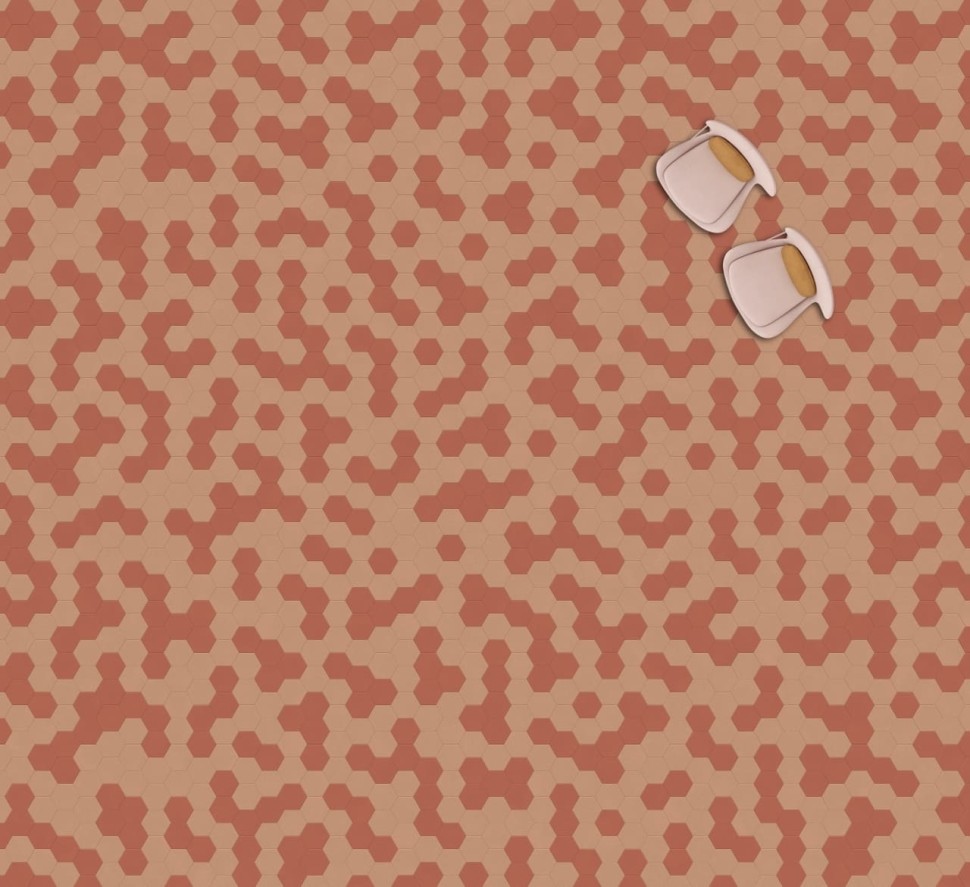 Виниловая плитка "Moduleo" Moods Hexagon 341 (226,32*196*2,5 мм) — купить в Москве