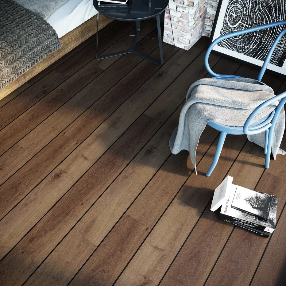 SPC ламинат "Invictus" Highland Oak Chocolate (1213*178*6мм) — купить в Москве