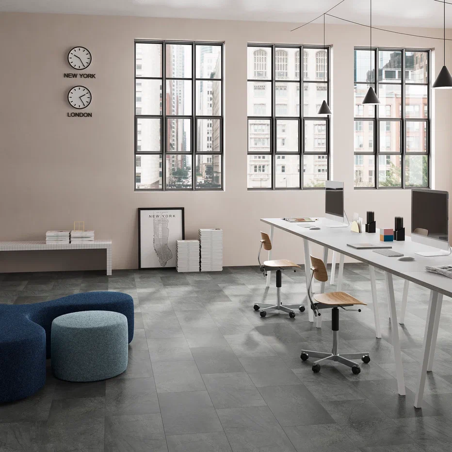 SPC ламинат "Invictus" Groovy Granite Steel (603*298*6мм) — купить в Москве