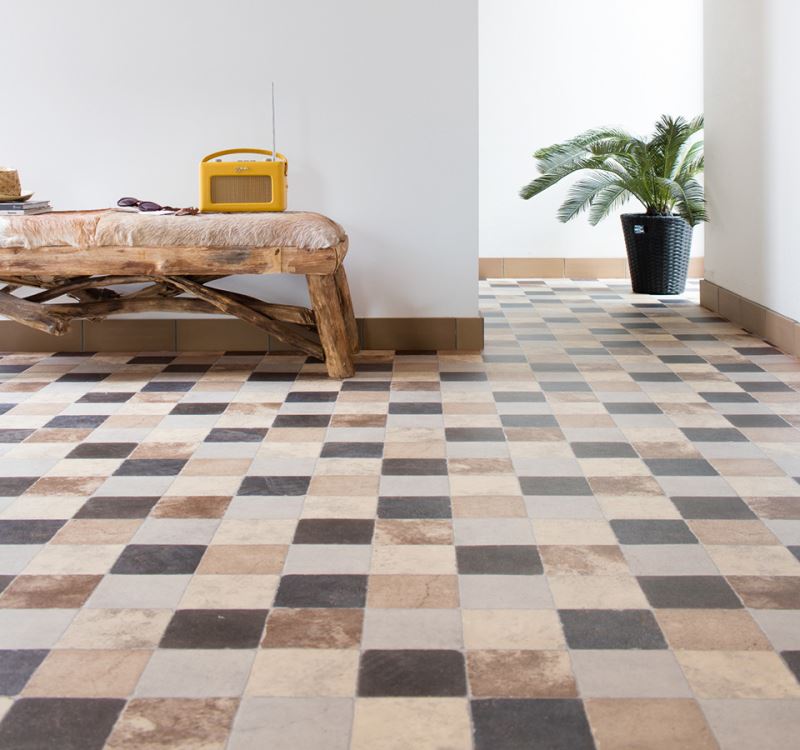 Линолеум бытовой "IVC" Bingo Pietra 596 (3м) — купить в Москве