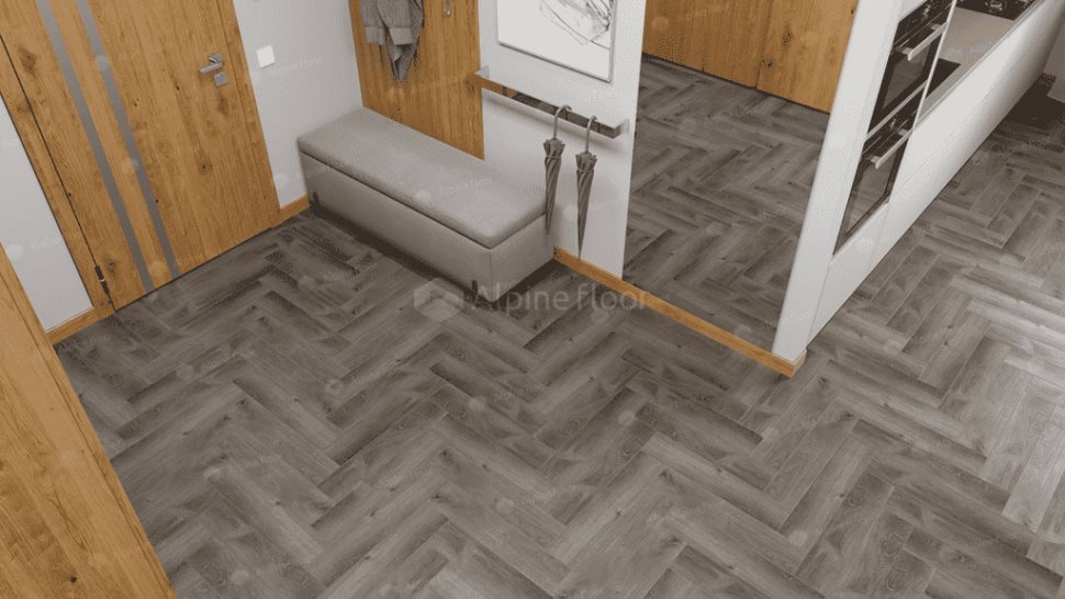 Виниловый ламинат "Alpine Floor" Parquet Light Дуб Мерга (600*125*4 мм) — купить в Москве