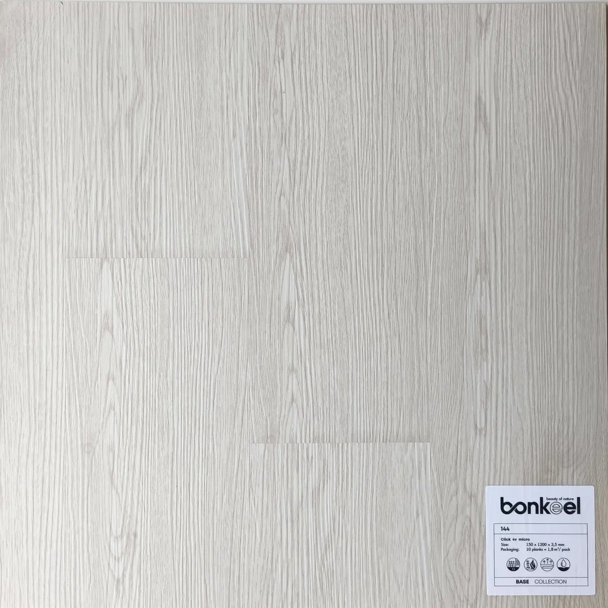 Плитка ПВХ "Bonkeel" Base New 144 (1220*150*3,5 мм) — купить в Москве