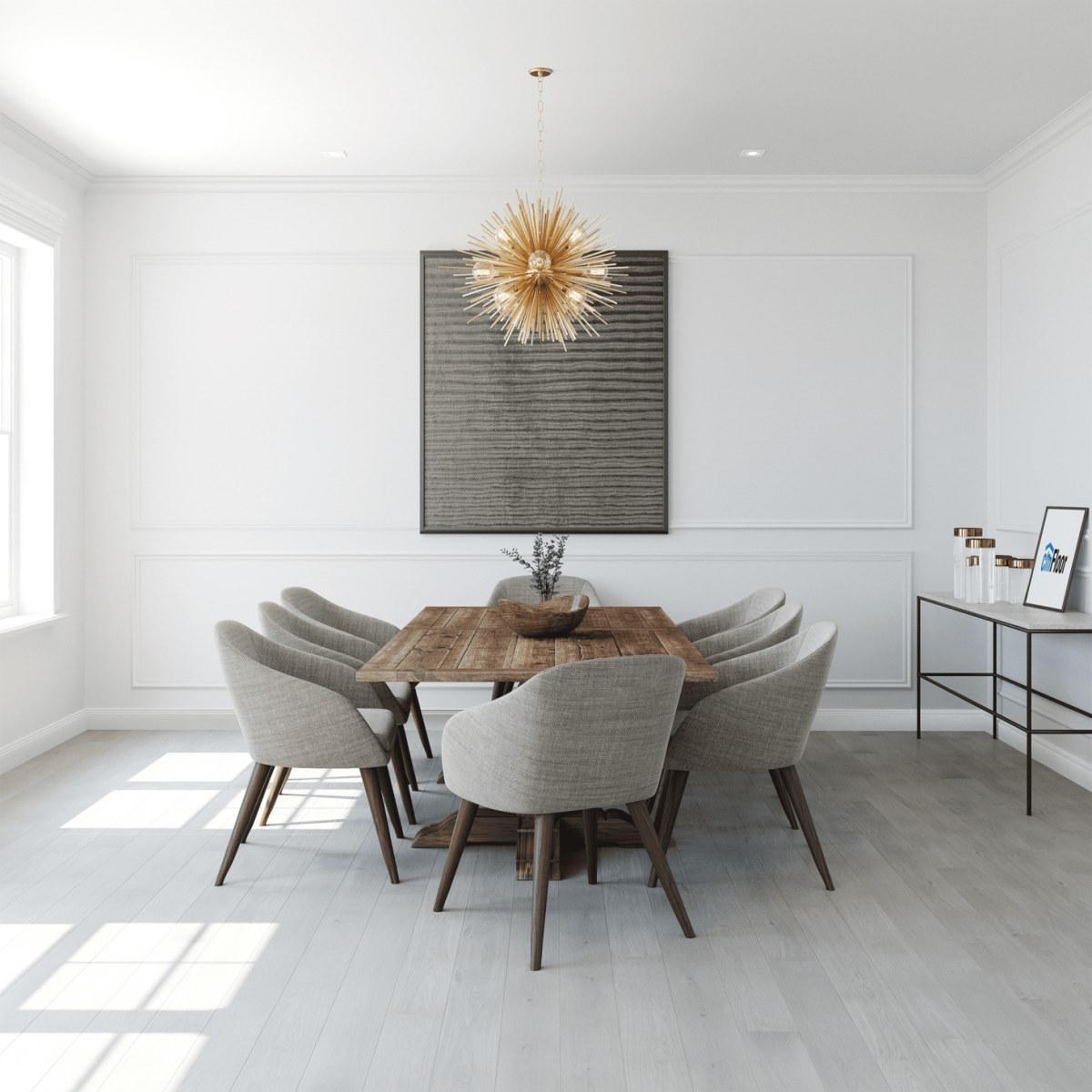 Виниловое напольное покрытие ScandiWood 05 Дуб Ледяной (180*1220*5 мм) — купить в Москве