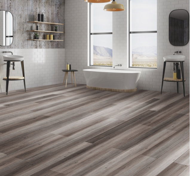 SPC ламинат "CronaFloor" Wood 4V Дуб Горный (1200*180*4 мм) — купить в Москве