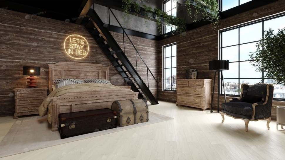 Виниловый ламинат "Alpine Floor" Classic Light MC Дуб Арктик (1220*183*3,5 мм) — купить в Москве