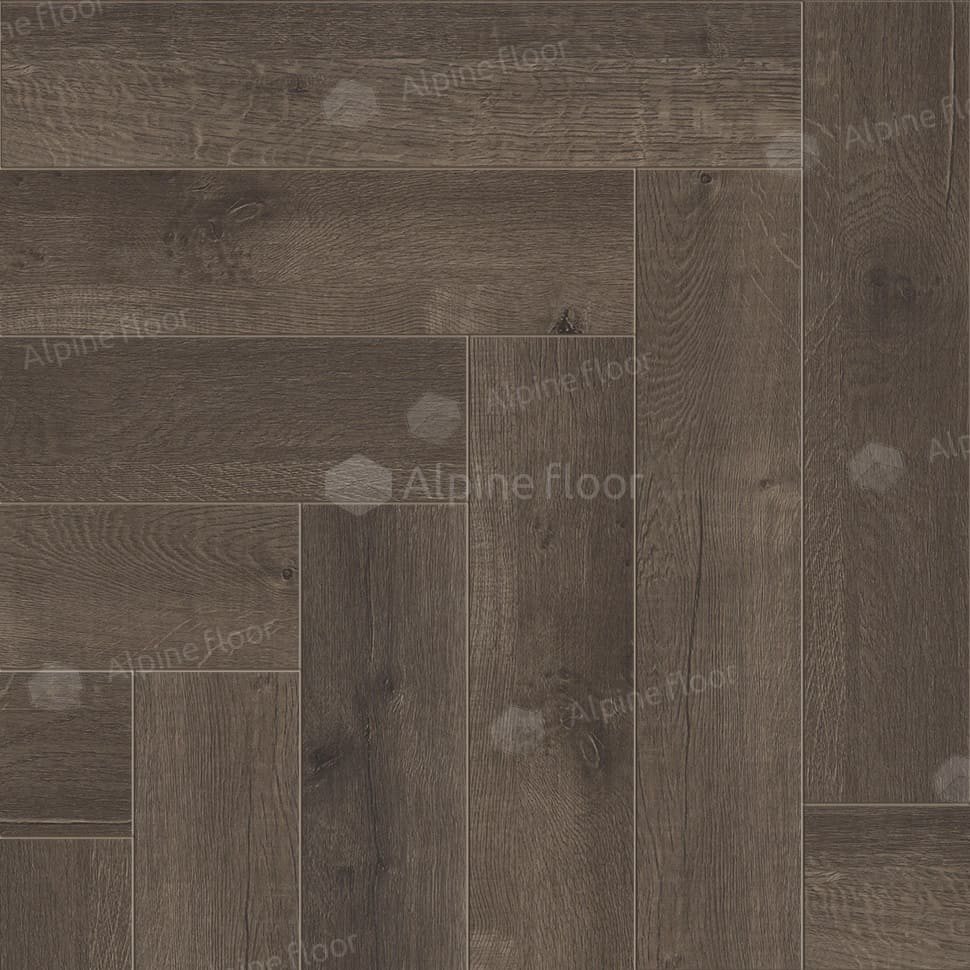 Виниловая плитка "Alpine Floor" Parquet LVT Дуб Антарес (590*118*2,5 мм) — купить в Москве