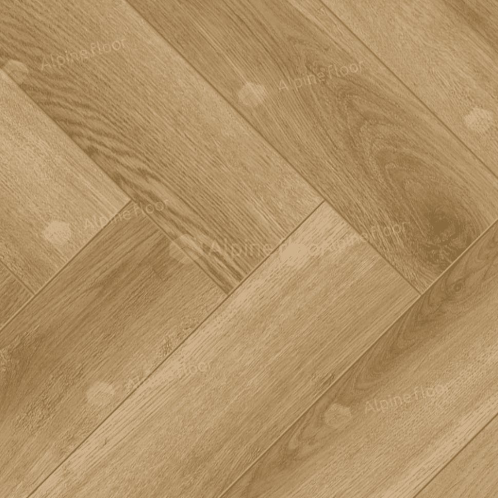 Ламинат "Alpine Floor" Herringbone 12 PRO Дуб Эльзас (606*101*12 мм) — купить в Москве