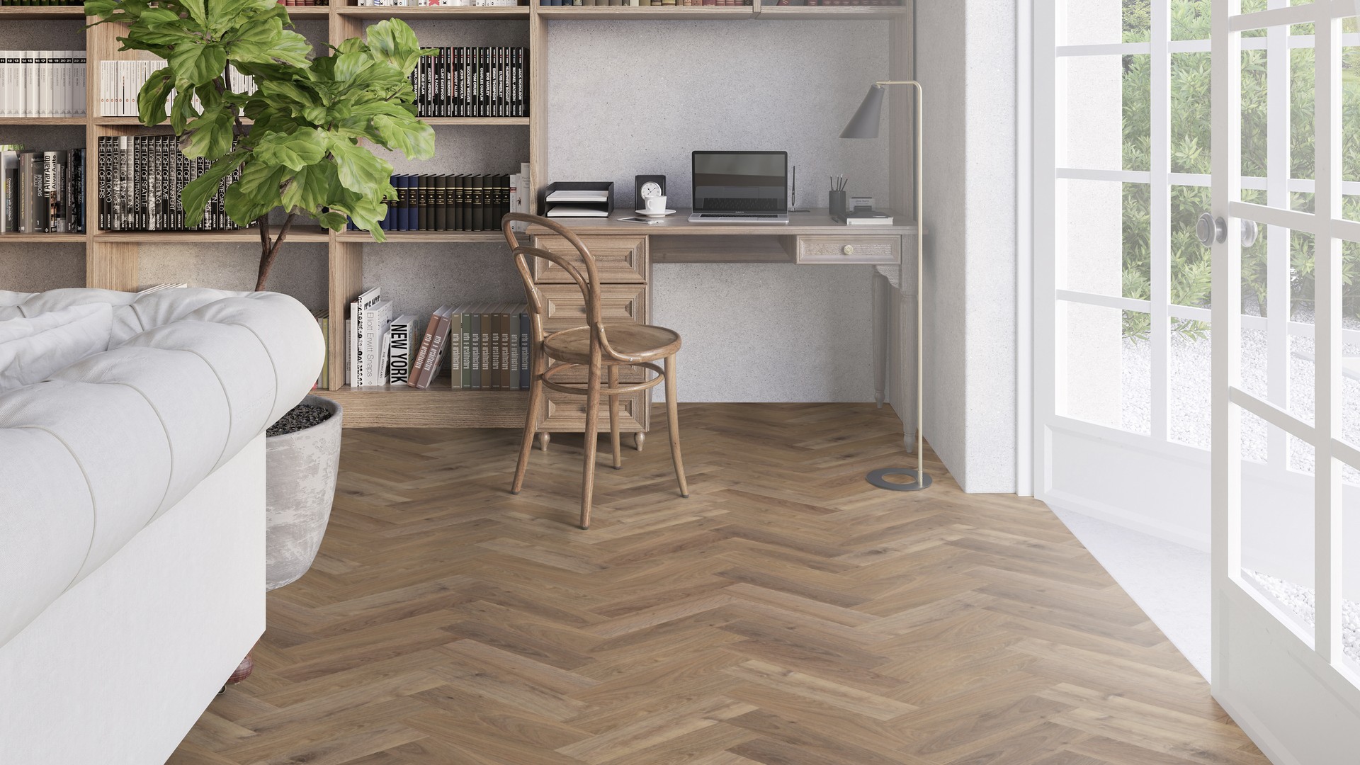 Кварцвиниловая плитка "Invictus" Highland Oak Roasted (406*102*2,5мм) — купить в Москве