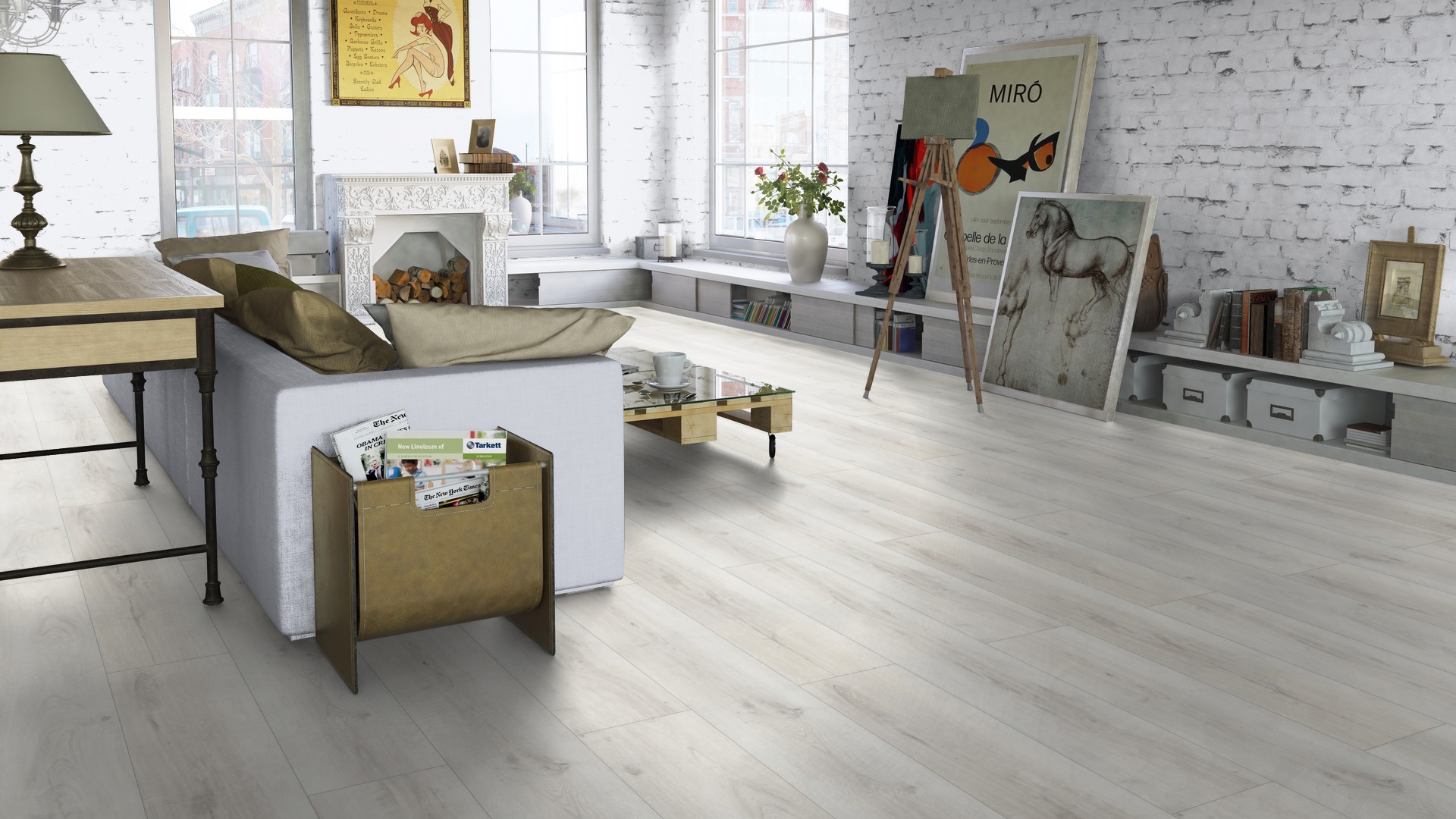 SPC ламинат "Tarkett" Deep House Patrick (1400*225*4,6 мм) — купить в Москве