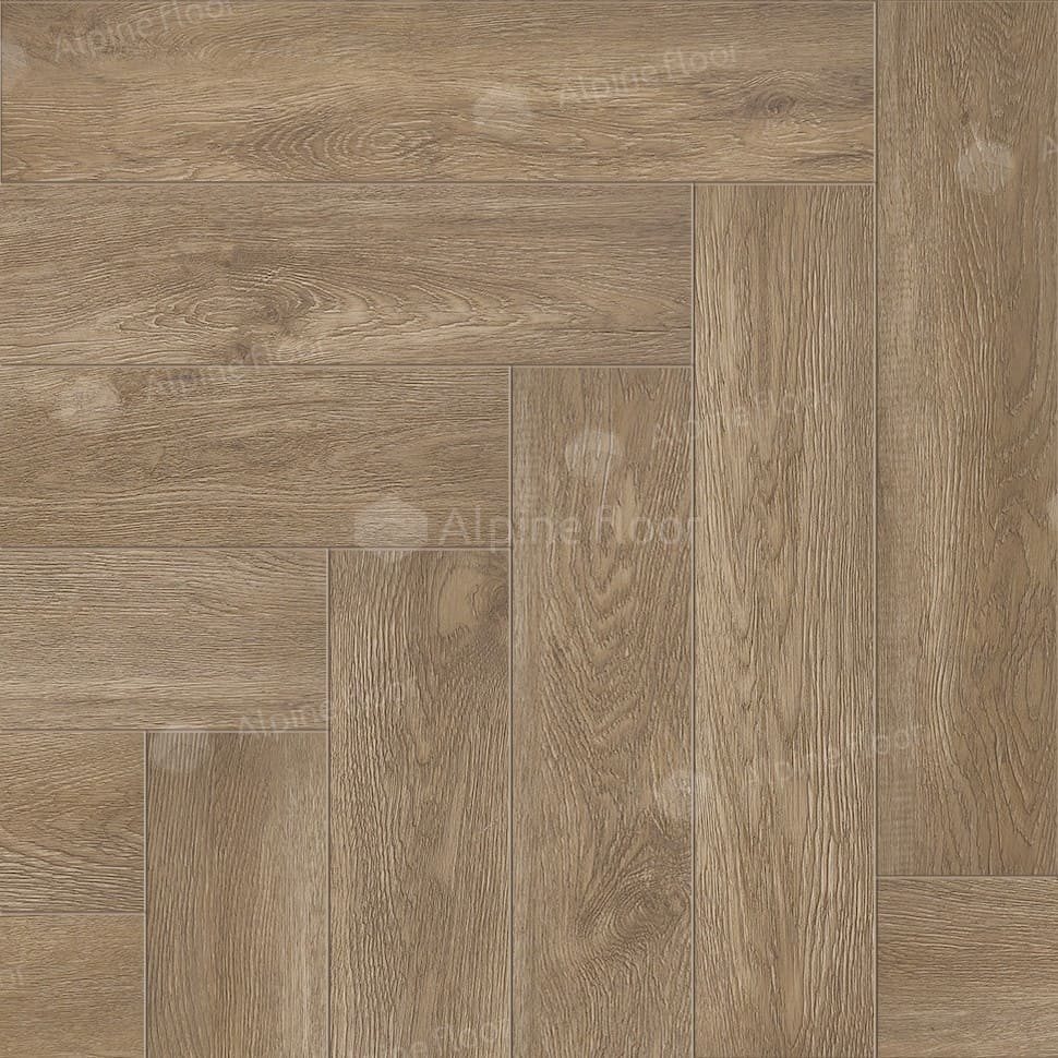 Виниловая плитка "Alpine Floor" Parquet LVT Макадамия (590*118*2,5 мм) — купить в Москве