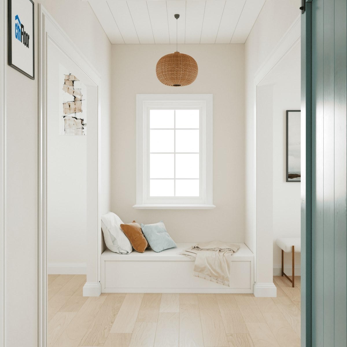 Виниловое напольное покрытие ScandiWood 20 Дуб Секвойя (180*1220*5 мм) — купить в Москве