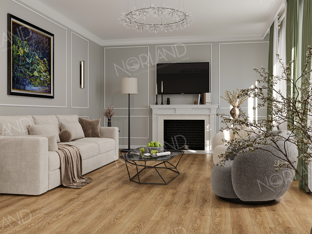 Каменно-полимерный ламинат SPC "Norland" Gaula (1220*183*4 мм) — купить в Москве