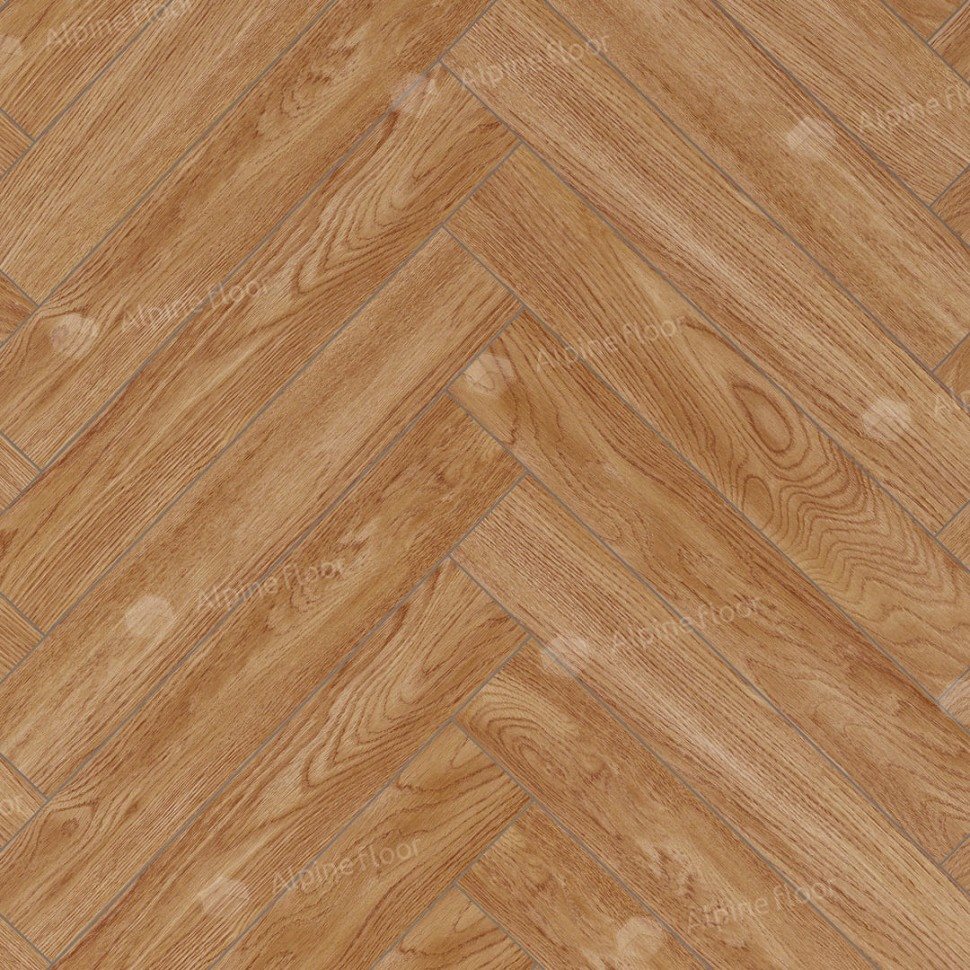 Ламинат "Alpine Floor" Herringbone 12 Дуб Венето (600*100*12 мм) — купить в Москве