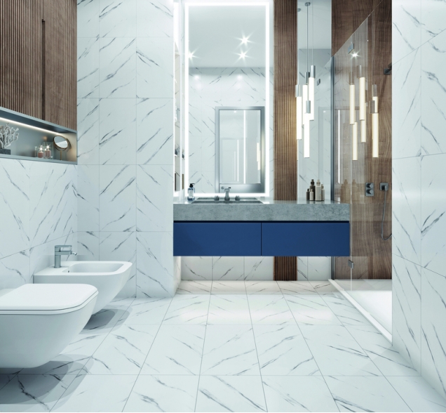 SPC ламинат "CronaFloor" Stone 4V Калакатта (600*300*4 мм) — купить в Москве