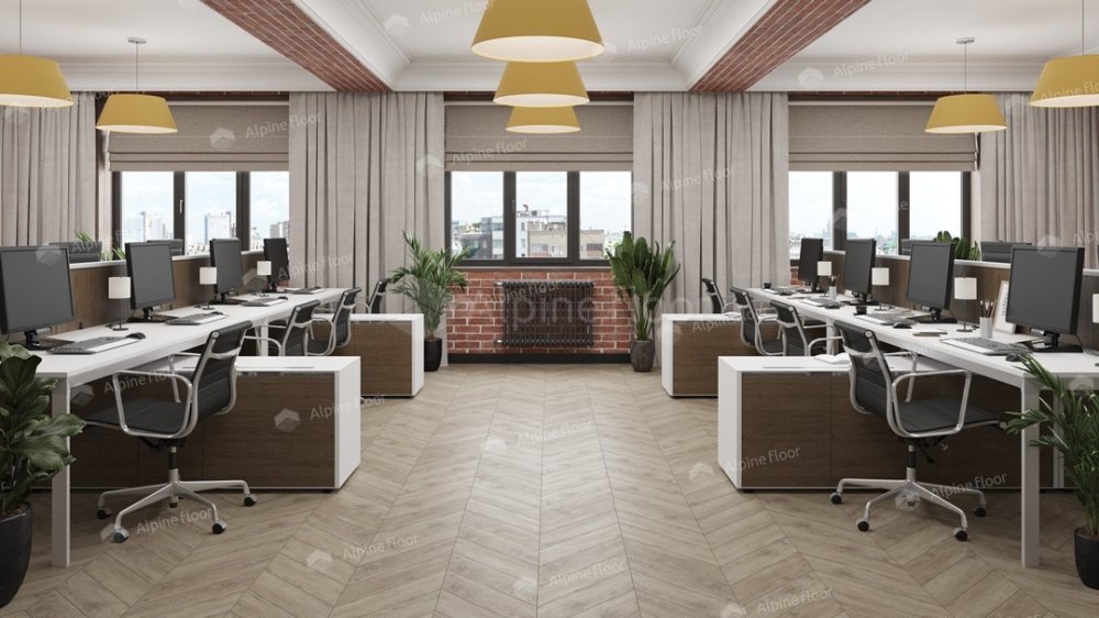 LVT плитка "Alpine Floor" Карите (555*127*2,5 мм) — купить в Москве