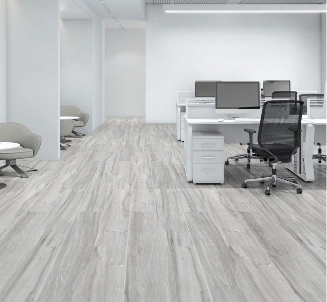 SPC ламинат "CronaFloor" Wood 4V Дуб Атланта (1200*180*4 мм) — купить в Москве