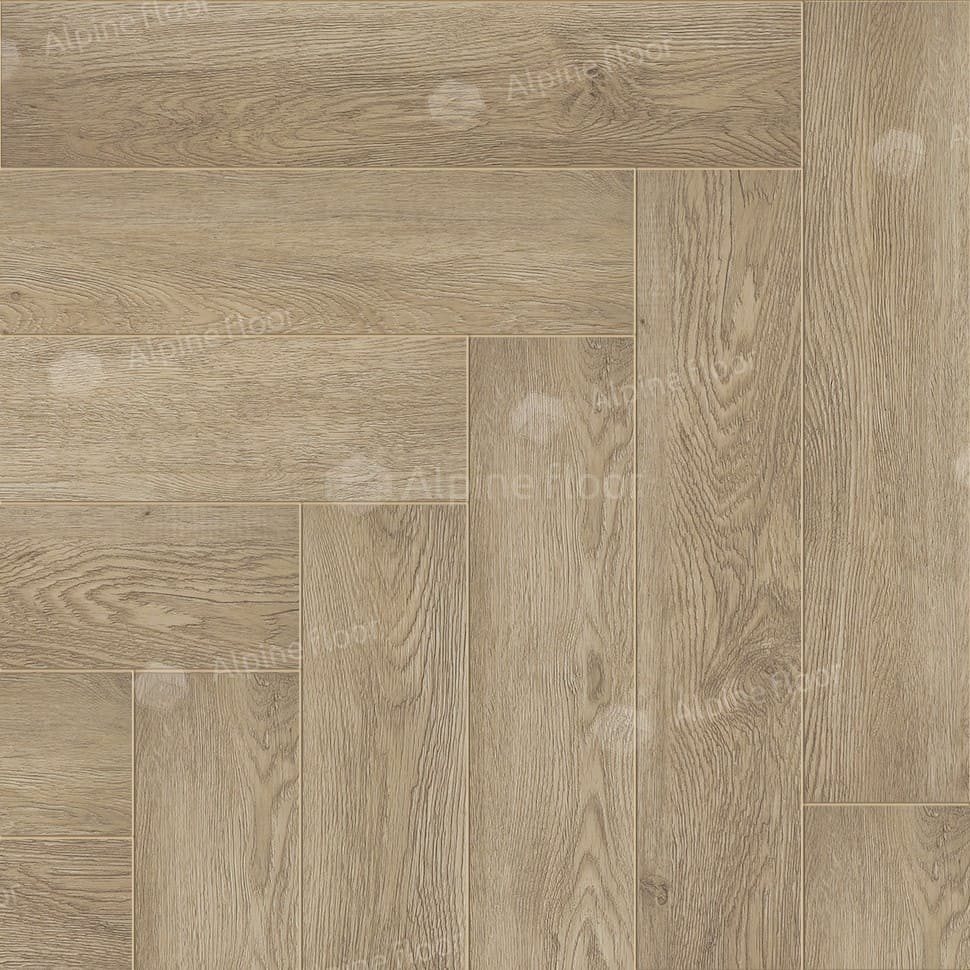 Виниловая плитка "Alpine Floor" Parquet LVT Дуб Ваниль Селект (590*118*2,5 мм) — купить в Москве