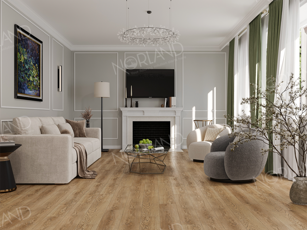 Каменно-полимерный ламинат SPC "Norland" Gaula (1220*183*4 мм) — купить в Москве