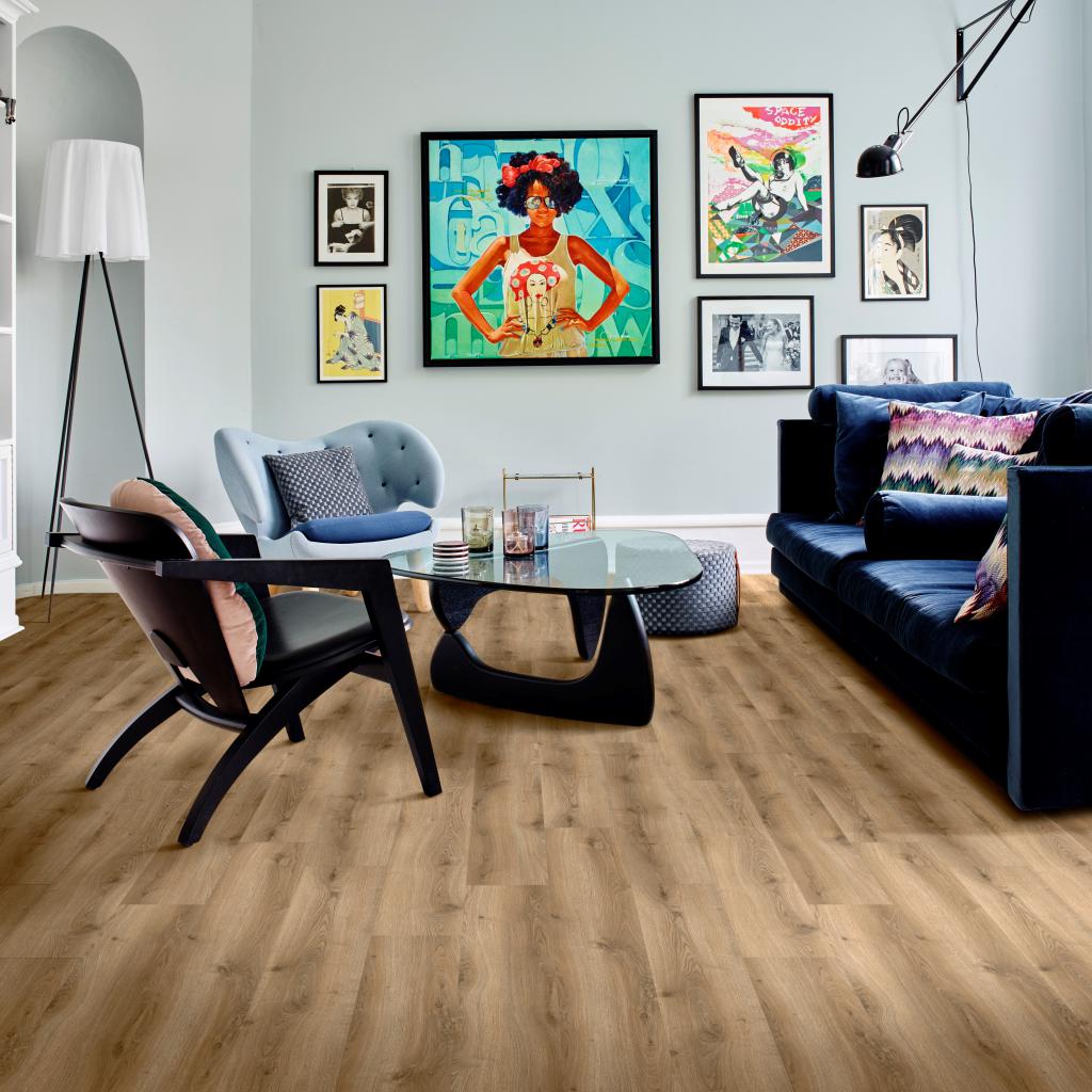 SPC ламинат "Adelar" Solida Acoustic 03826 Traditional Oak (1219*178*5 мм) — купить в Москве