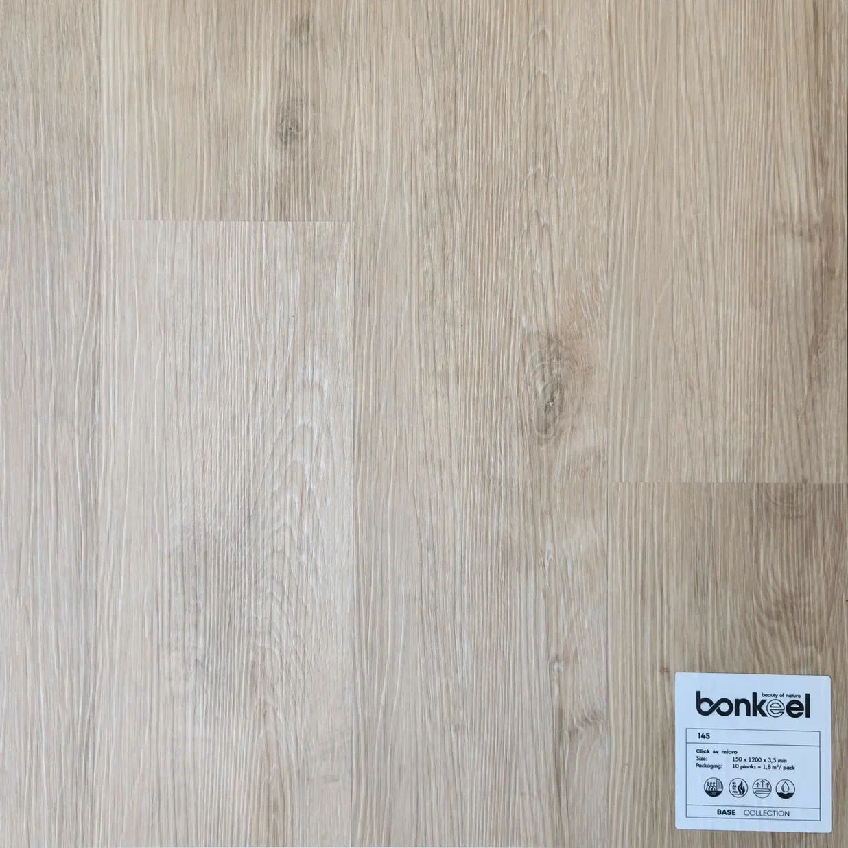 Плитка ПВХ "Bonkeel" Base New 145 (1220*150*3,5 мм) — купить в Москве