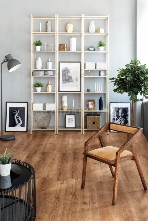 Замковая ПВХ плитка "Alpine Floor" Дуб Royal Синхронное тиснение  (1220*183*6мм) — купить в Москве