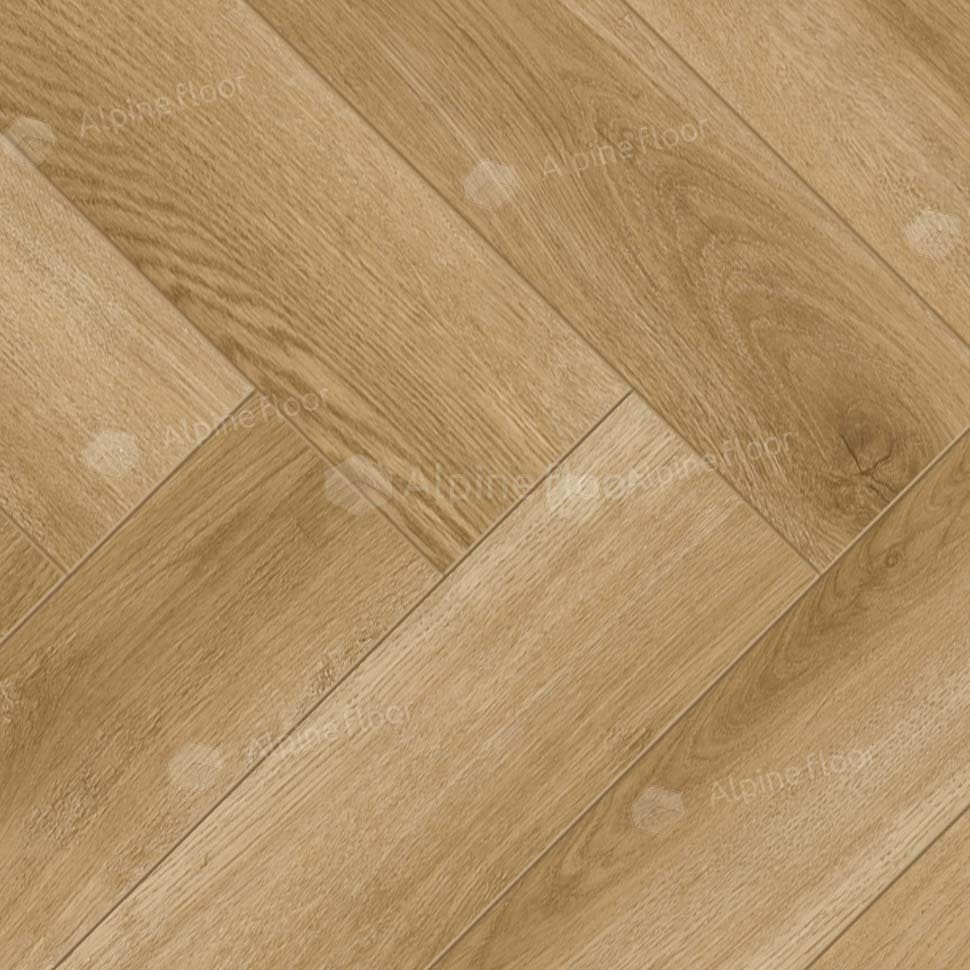 Ламинат "Alpine Floor" Herringbone Дуб Эльзас (606*101*8 мм) — купить в Москве