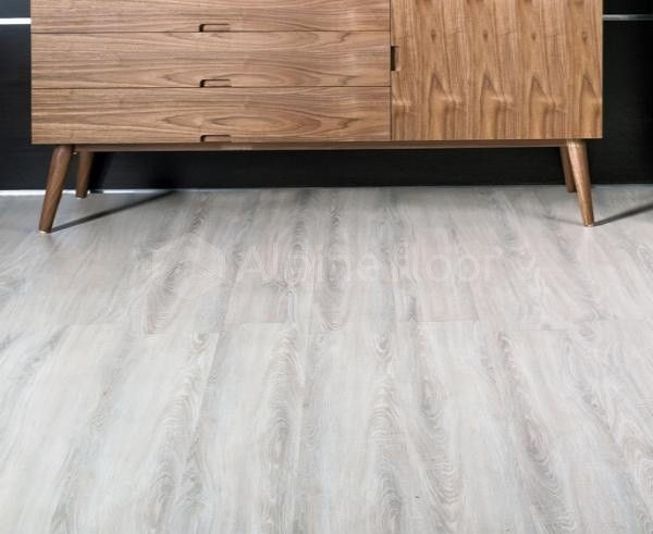 Кварцвиниловая плитка "Alpine Floor" Дуб Снежный  (1219*184*2мм) — купить в Москве