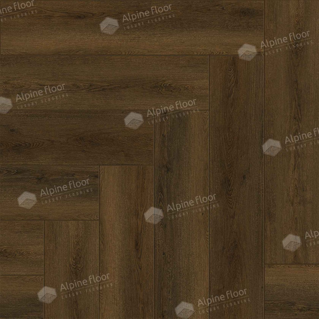 Кварцвиниловая плитка LVT "Alpine Floor" Дуб Далим (590*118*2,5 мм) — купить в Москве