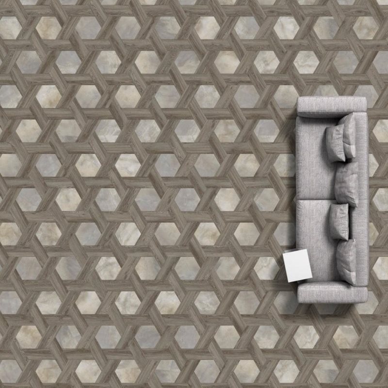 Виниловая плитка Wicker 285 (453*196*2,5 мм) — купить в Москве