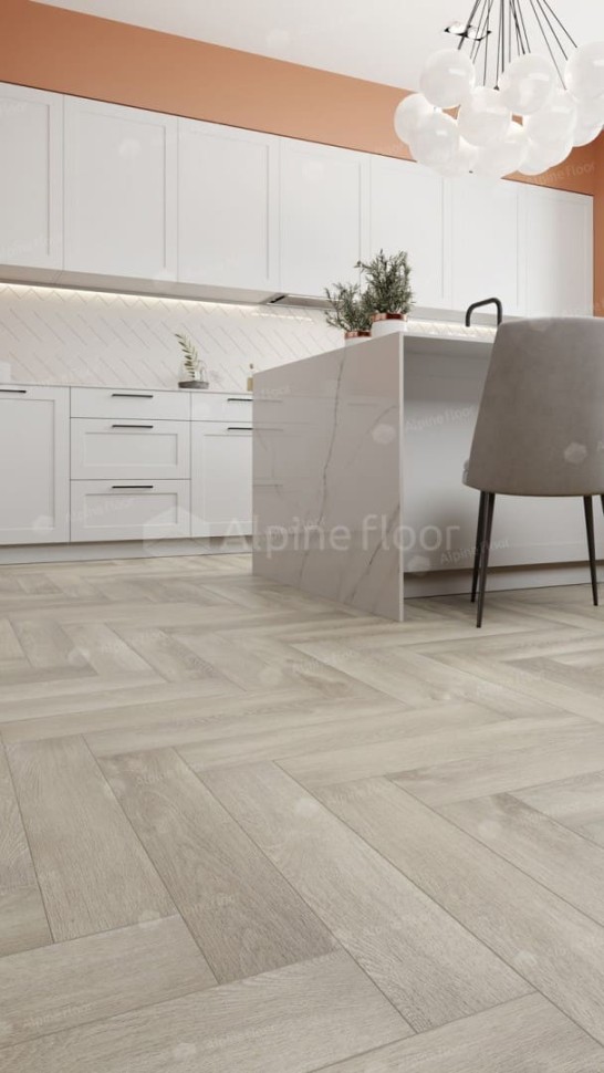 Виниловая плитка "Alpine Floor" Parquet LVT Дуб Фантазия (590*118*2,5 мм) — купить в Москве