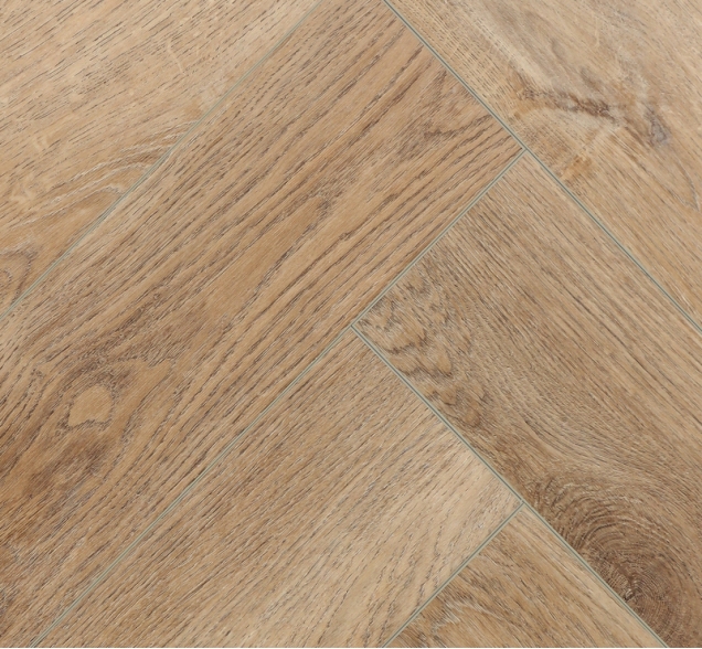 Виниловый ламинат SPC "Cronafloor" Herringbone Дуб Монпелье (640*128*4,5 мм) — купить в Москве