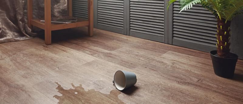 Кварцвиниловая плитка "Aquafloor" AF6033 Glue (1219,2*177,8*2 мм) — купить в Москве