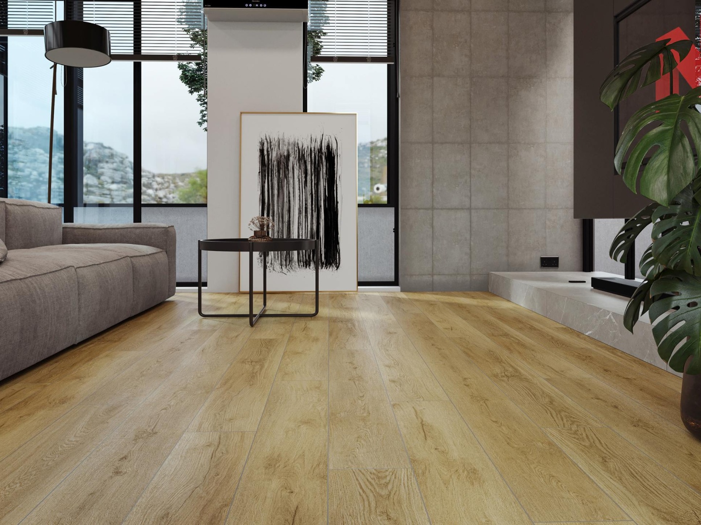 Каменно-полимерный ламинат SPC "Tulesna" Chats (600*125*4 мм) — купить в Москве