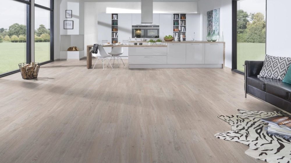 Ламинат Дуб Белый Масляный 33 класс "Krono original" Forte Classic 5552 oak (1285*192*8 мм) — купить в Москве